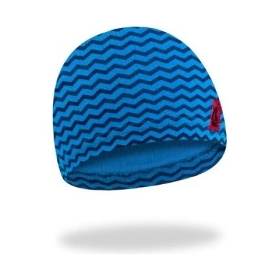 dětská prodloužená čepice Yo! Zygzak modrá