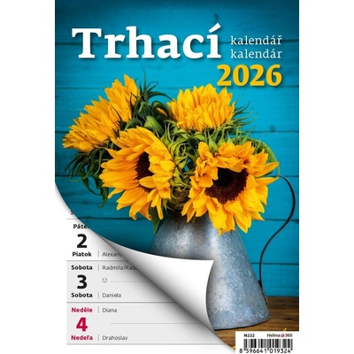 Helma Týždenný trhací A5 2026