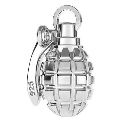 Šperky4U Stříbrný přívěšek granát NB 4169