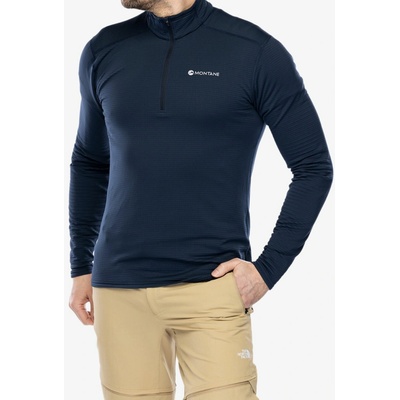 Montane mikina Protium Lite Pull on pánská eclipse blue