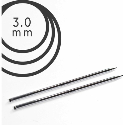 Jehlice kruhové výměnné Knit Pro NOVA METAL - 3.00 mm