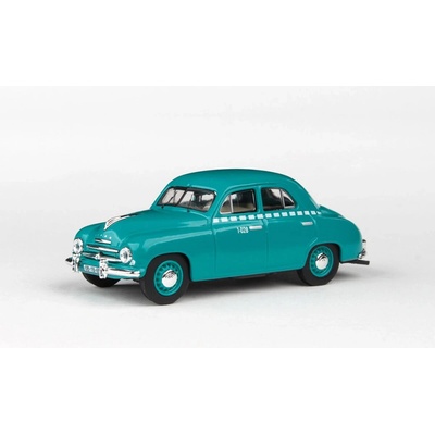 Abrex škoda 1201 1956 Taxi Tyrkysová střední 1:43