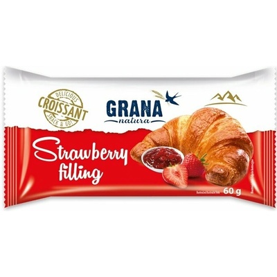 Grana Croissant Natura Jahoda 60 g