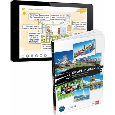 Direkt interaktiv 3 (B1) – žákovská licence – učebnice s prac. sešitem (platnost 24 měsíců)