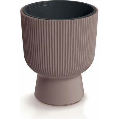 Prosperplast Kvetináč Milly vrátane vnútornej vložky - Marsala 23,9 cm