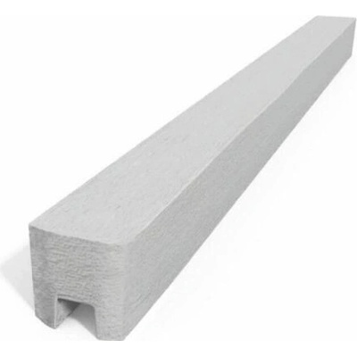 REMU Betonový sloup hladký - koncový, 220 cm