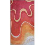 Vitaus Червен и оранжев килим подходящ за пране 60x100 cm Colors of Joy - Vitaus (KRN-6205-60x100)