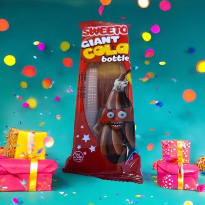 Sweeto Giant cola bottle želé cola lahev s ovocnou příchutí 30 g