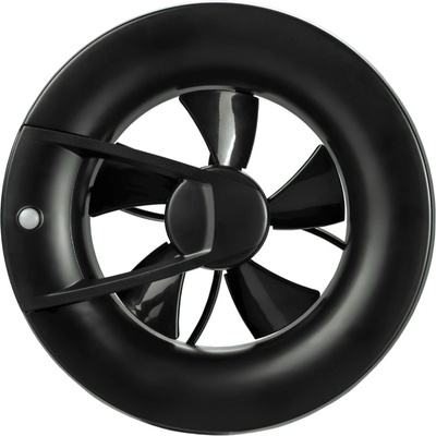 Blauberg Смарт вентилатор Blauberg - O2 Supreme, Wi-Fi, Ø100/125 mm, черен (Blauberg O2 Supreme black)