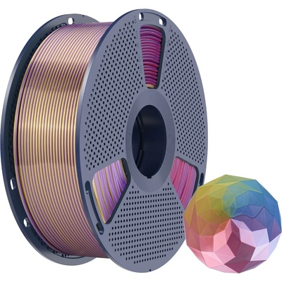 SUNLU Silk PLA+ Forth-Color Blue Purple Red Gold - 1, 75 mm / 1000 g (6933582322281)