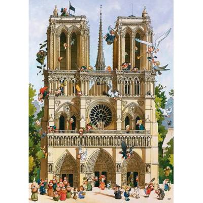 HEYE Cartoon Classics: Ať žije Notre Dame 1000 dílků