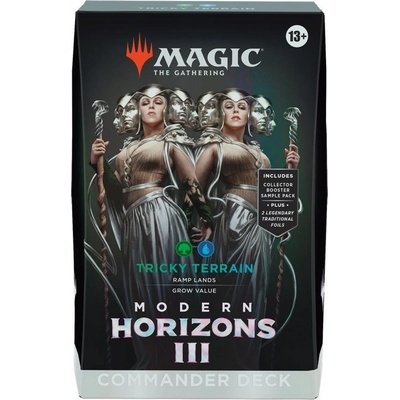 Wizards of the Coast Magic The Gathering Modern Horizons 3 Commander Decks Tricky Terrain