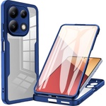 Techsuit Калъф за Xiaomi Redmi Note 13 Pro 4G / Poco M6 Pro 4G 4G + калъф - ColorVerse 360 Series - син