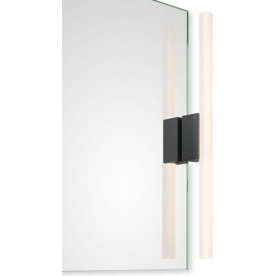 DECOR WALTHER Лампа над огледалото Omega Clip On черен мат (0402260)