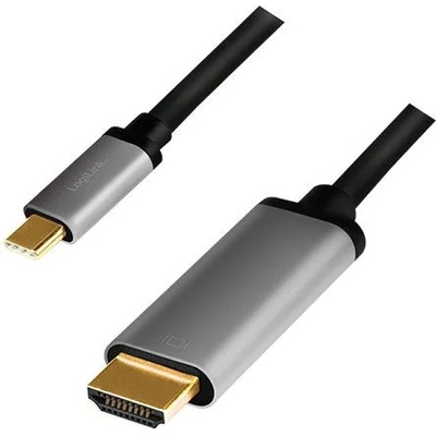 LogiLink Cable USB3.2 Type C - HDMI, M/M, 4K, 1.8m, CUA0101 (CUA0101)