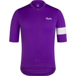 Rapha Мъжка фланелка с къс ръкав за колоездене Rapha Core Jersey Cycling jersey - Ultraviolet / White (056-3756-1112)