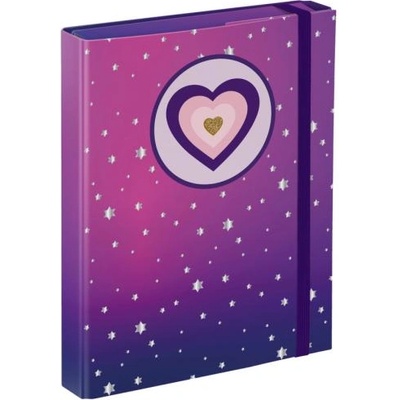 Baagl Папки за училищни тетрадки a5 Сърце