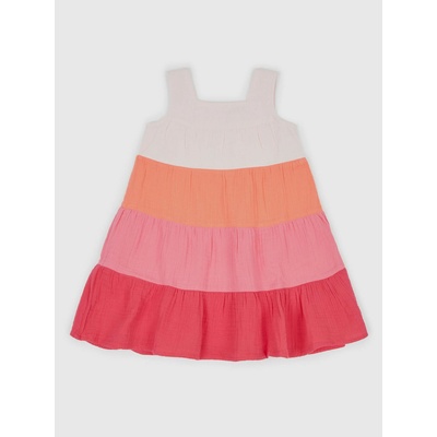 GAP Baby волани рокли GAP GAP | Rozov | Момичешки | 80-86