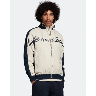 Lyle and Scott Яке Lyle and Scott Panelled Sport Jacket - White