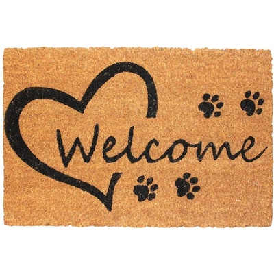 Kinekus WELCOME SRDCE kokos 40x60 cm