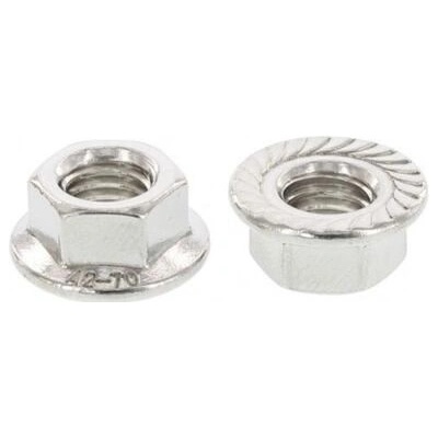 matica s golierom M10 NEREZ A2 ozub. DIN 6923