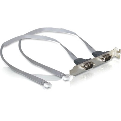 Delock ADA Delock 41791 2 x COM порт 2 мм скоба за слот (delock41791)
