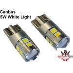  Krushki -Led- T10 12V-5W Beli 2br. k-t -7714 ('264446)