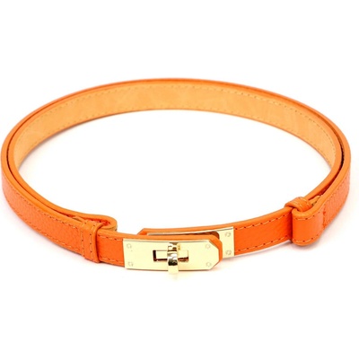 Luka Dámský pásek PASEK 26-030 DOLLARO oranžová