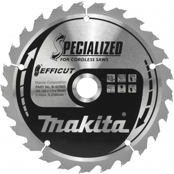 Makita B-62985 pilový kotouč Efficut 165x20 25T