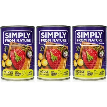 Simply From Nature Konské mäso so zemiakmi 400 g