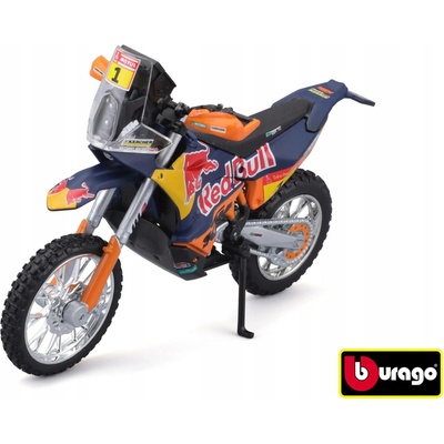 Bburago KTM Red Bull Dakar 2019 Motorka Detailní model v měřítkuid 1:18