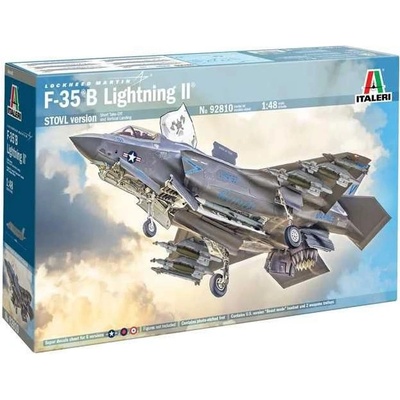 ITALERI Model Kit letadlo 92810 F-35B Lightning 1:48