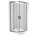 Mexen Rio 90 x cm + tray round