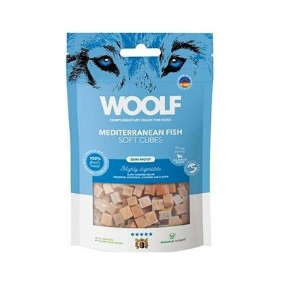 WOOLF Snack WOOLF Cubes poch. Soft Mediterranean Fish 100 g