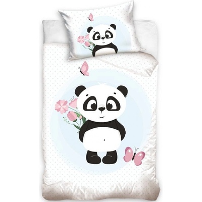 Carbotex povlečení Panda 226008 100 x 135 cm 40 x 60 cm – Zboží Dáma