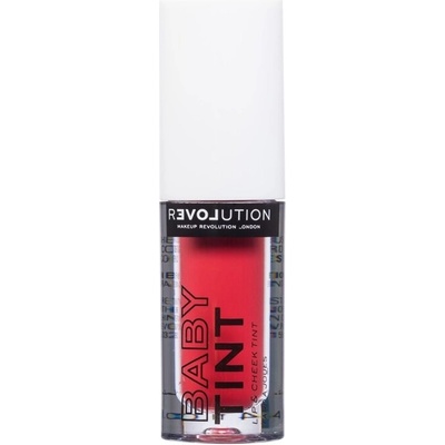 Revolution Tekutá barva na rty a tváře Relove Baby Tint Lip & Cheek Tint Baby 1,4 ml