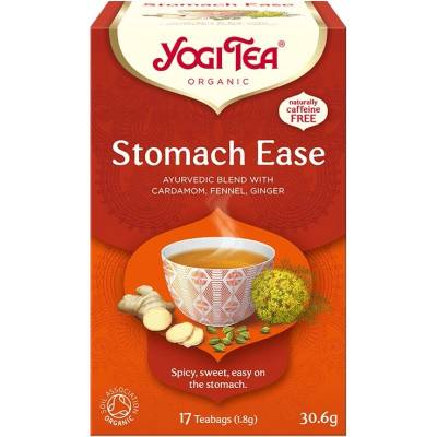 Yogi Tea Bio Stomach Ease Ajurvédsky čaj na trávenie 17 ks