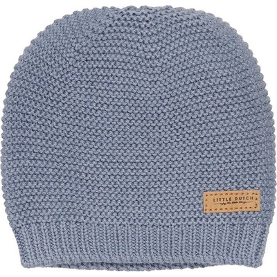 Little Dutch čepička dětská pletená blue