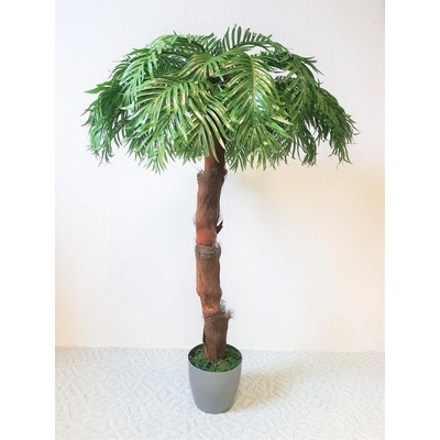 Umelá palma- tmavá s kôrou 130 cm