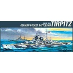 Academy Tirpitz Battleship 1:800 (14219)