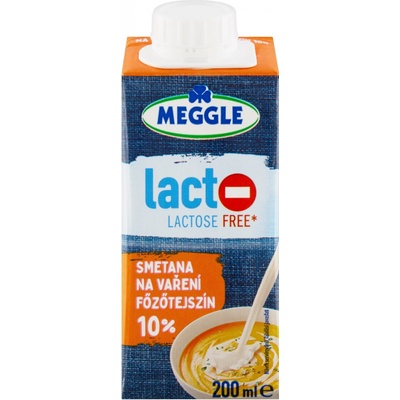 Meggle Smetana bez laktózy 10% 200 ml – Sleviste.cz