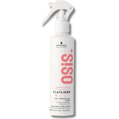 Schwarzkopf Osis Style Sleek Flatliner – silně fixační sérum pro žehlení vlasů 200 ml – Sleviste.cz