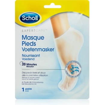 Scholl Pedimask Macadamia Oil дълбоко подхранваща маска за крака