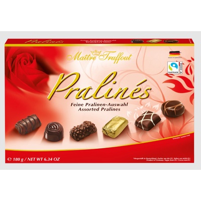 Maitre Truffout Pralinés červené 180 g