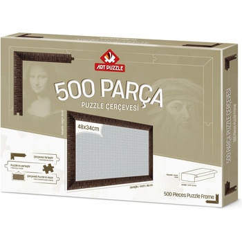Art Puzzle Рамка за пъзел Art Puzzle - Кафява, за 500 части (14612)