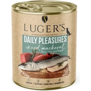 Luger’s Superfood Luger`s Dog храна за кучета с риба треска, 800gr