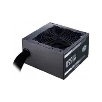 Cooler Master Power supply|Cooler MASTER|550 Watts|Efficiency 80 PLUS|PFC Active|MTBF 100000 Hours|MPE-5501-ACABW-EU