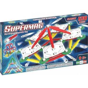 Supermag магнитен строителен комплект Classic primary 120 бр (0403)