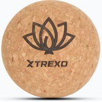 XTREXO Масажна топка XTREXO от корк 8 cm натурална