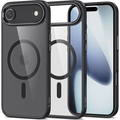 Tech-Protect Калъф Tech-Protect MagFlex MagSafe за iPhone 17 Air - прозрачен черен (5906302319909)